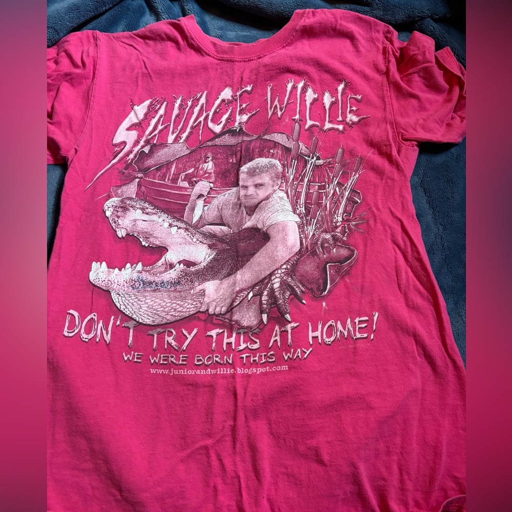 Red Graphic T-Shirt with Bold Print